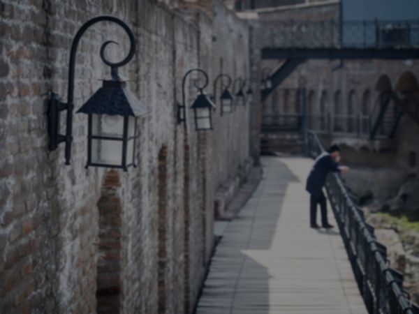 Restored area of Abanotubani in the Old Town in Tbilisi, Georgia. The area is one of the major tourist attractions of the city. ID: 180172868